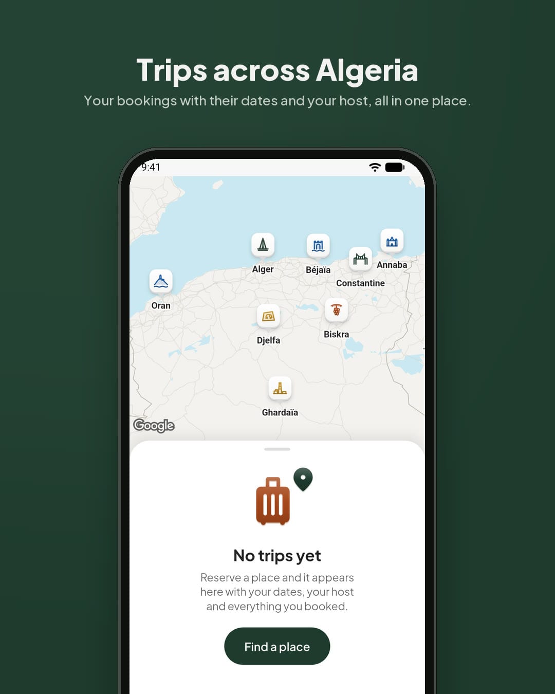 Trips across Algeria